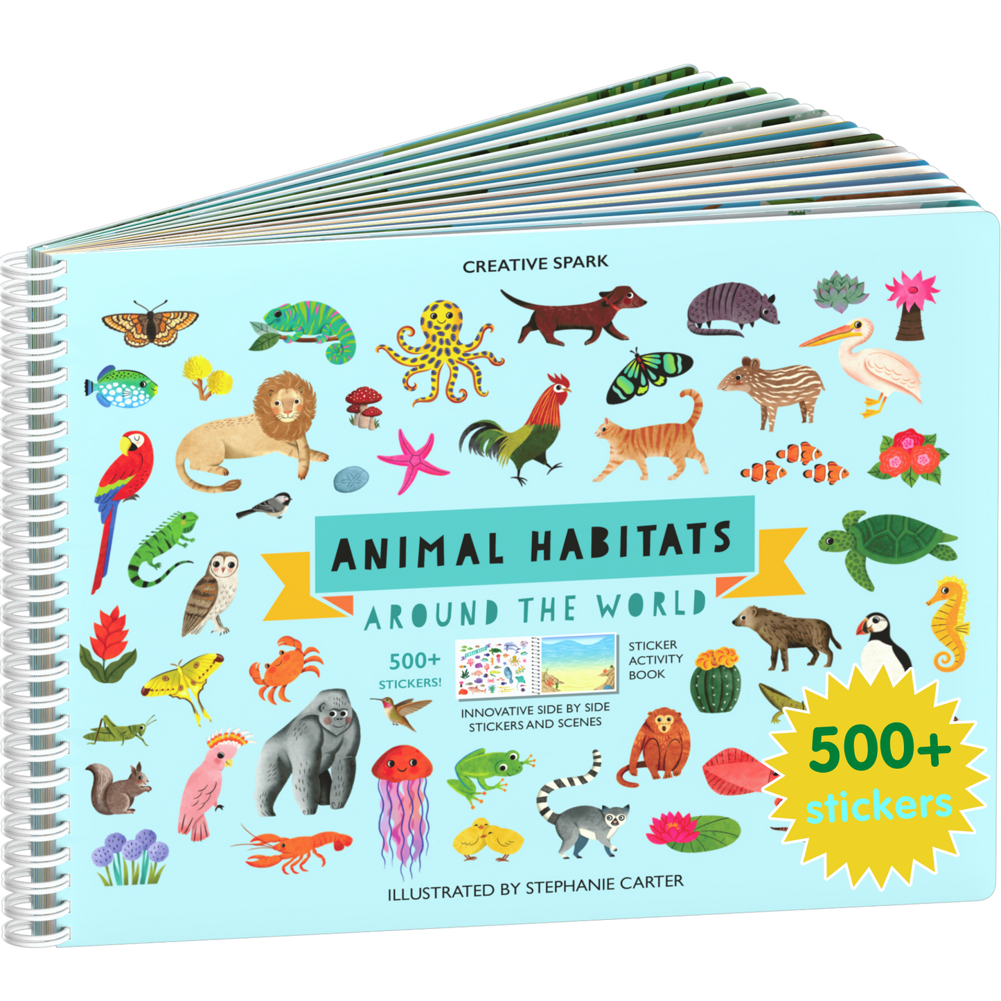 Animal Habitats Sticker Book