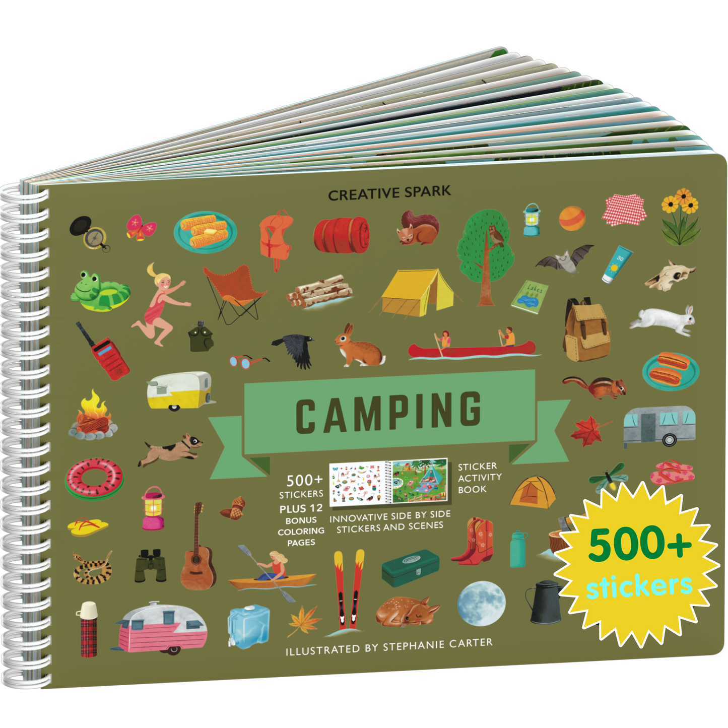 Camping Sticker Book