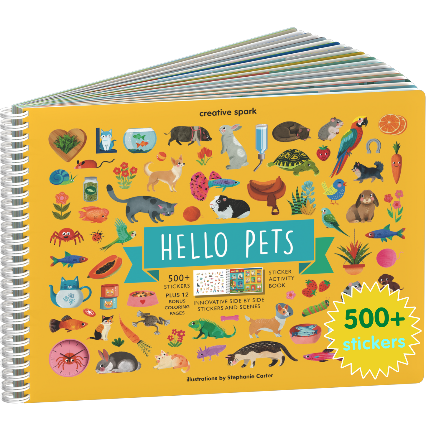 Hello Pets Sticker Book