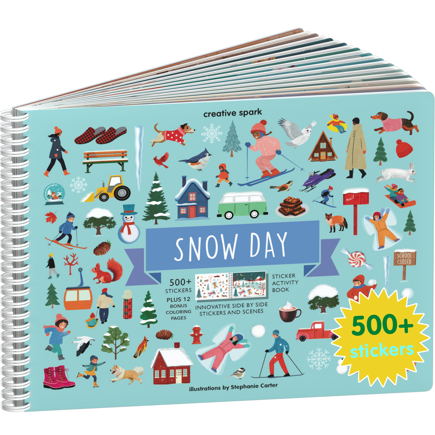 Snow Day Sticker Book