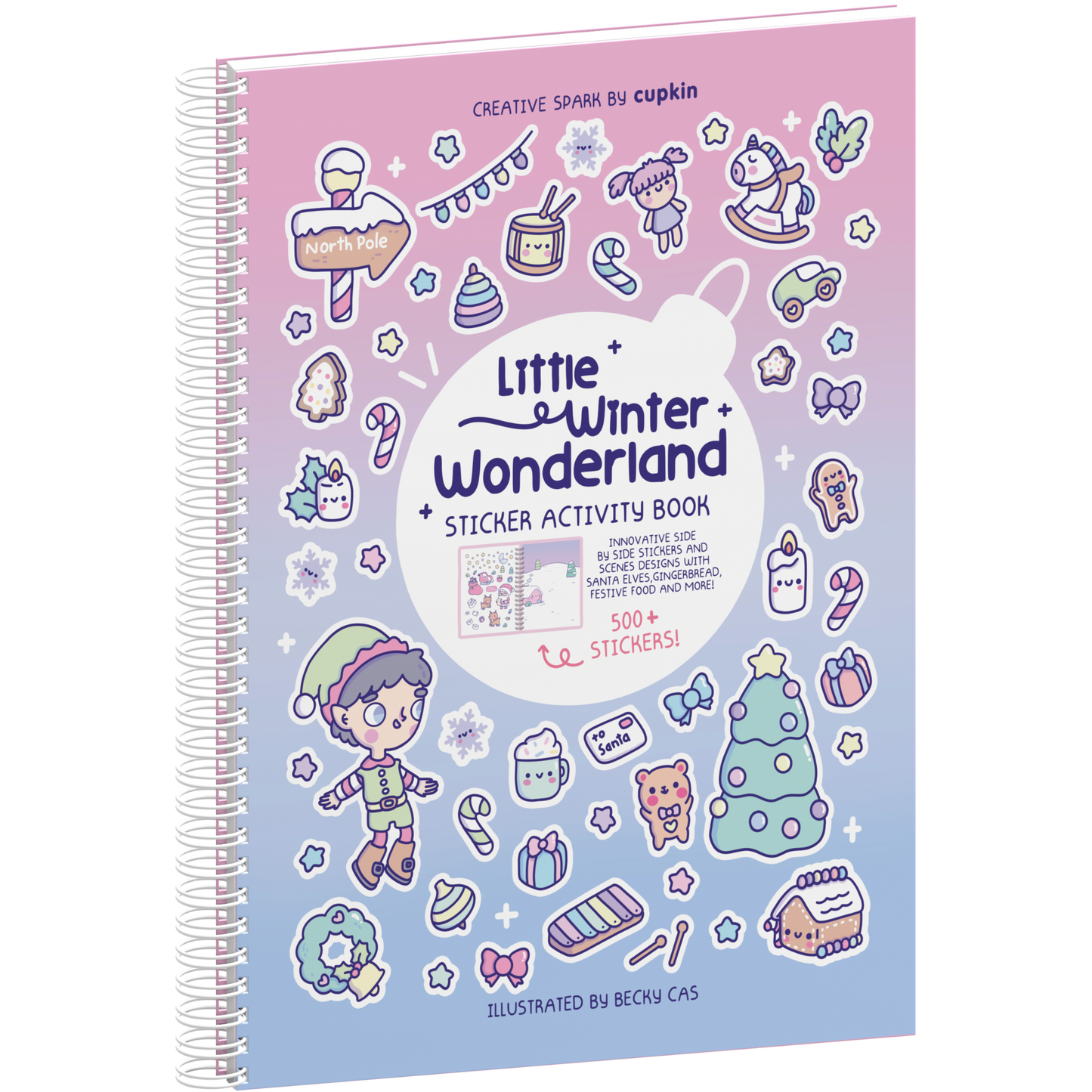 Winter Wonderland Christmas Sticker Book