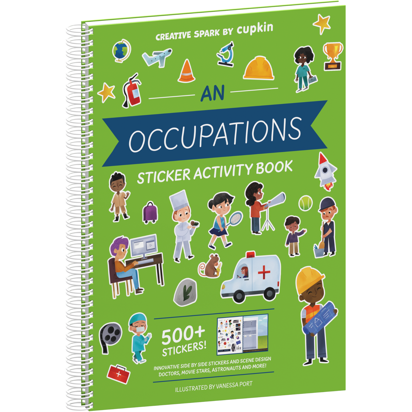 Occupations and Jobs Sticker Book