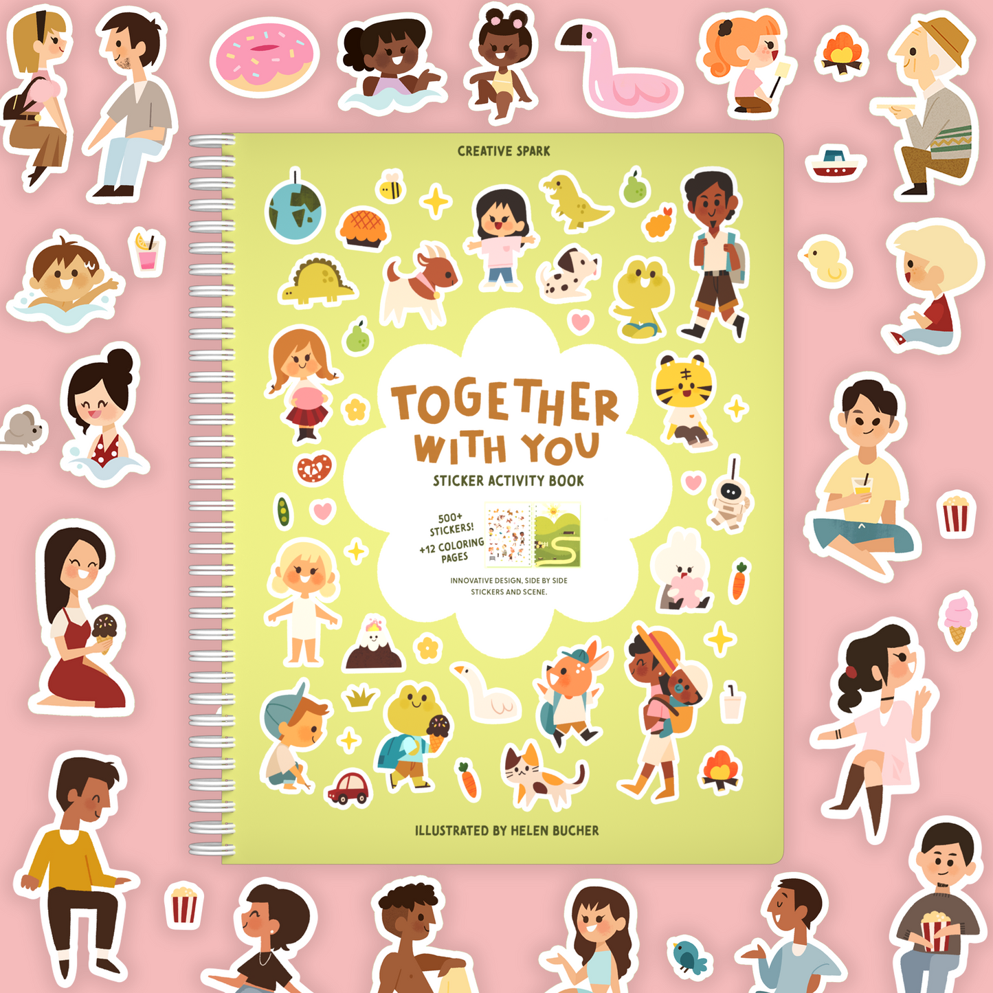 Together With You Sticker Book