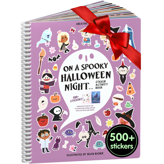 Spooky Halloween Sticker Book