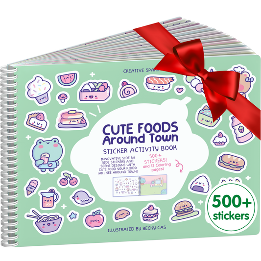 Cute Foods Vol 1 Sticker Book