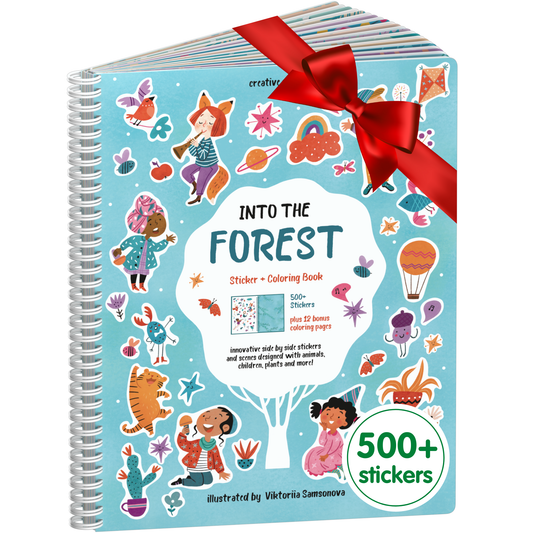 Into the Forest Sticker Book