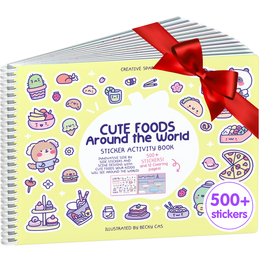Cute Foods Vol 2 Sticker Book