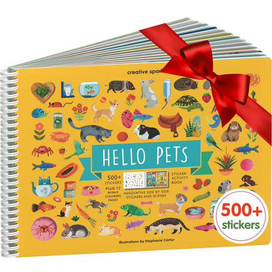 Hello Pets Sticker Book