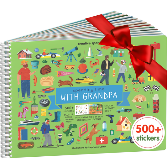 Fun with Grandpa Sticker Book