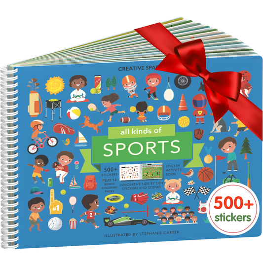 All Kinds of Sports Sticker Book