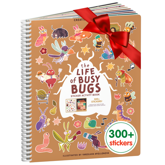 Busy Bugs Sticker Book