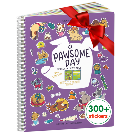 A Pawsome Day Sticker Book