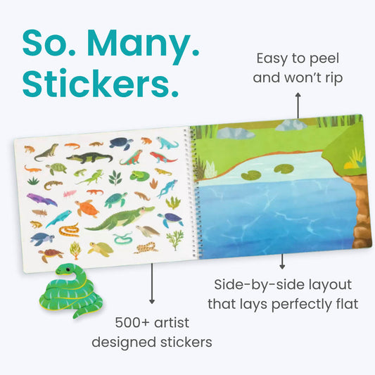 Reptiles Sticker Book
