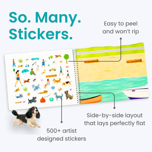 Hello Dogs Sticker Book