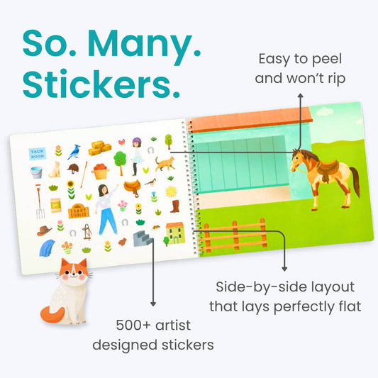 Hello Pets Sticker Book