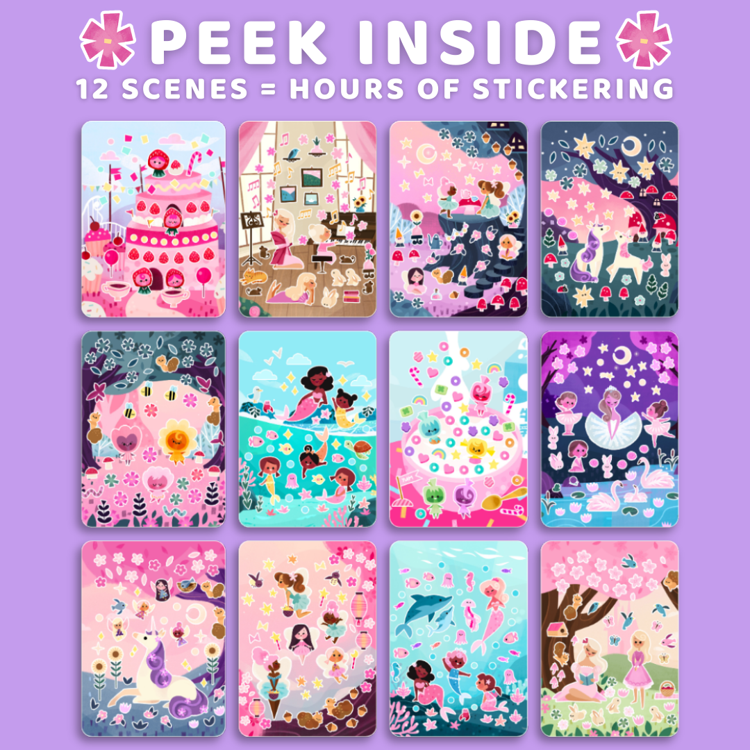 A Magical World Sticker Book