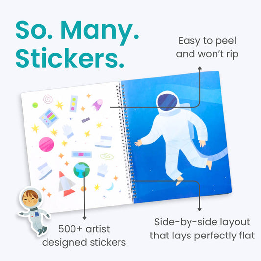 Space Sticker Book