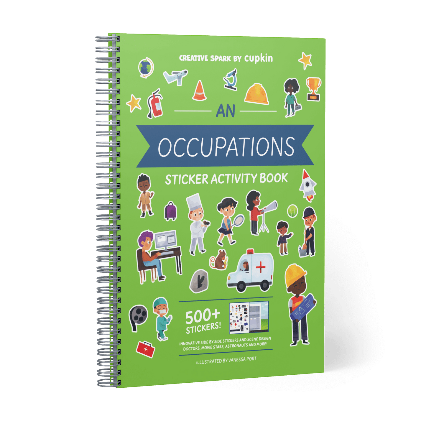 Occupations and Jobs Sticker Book