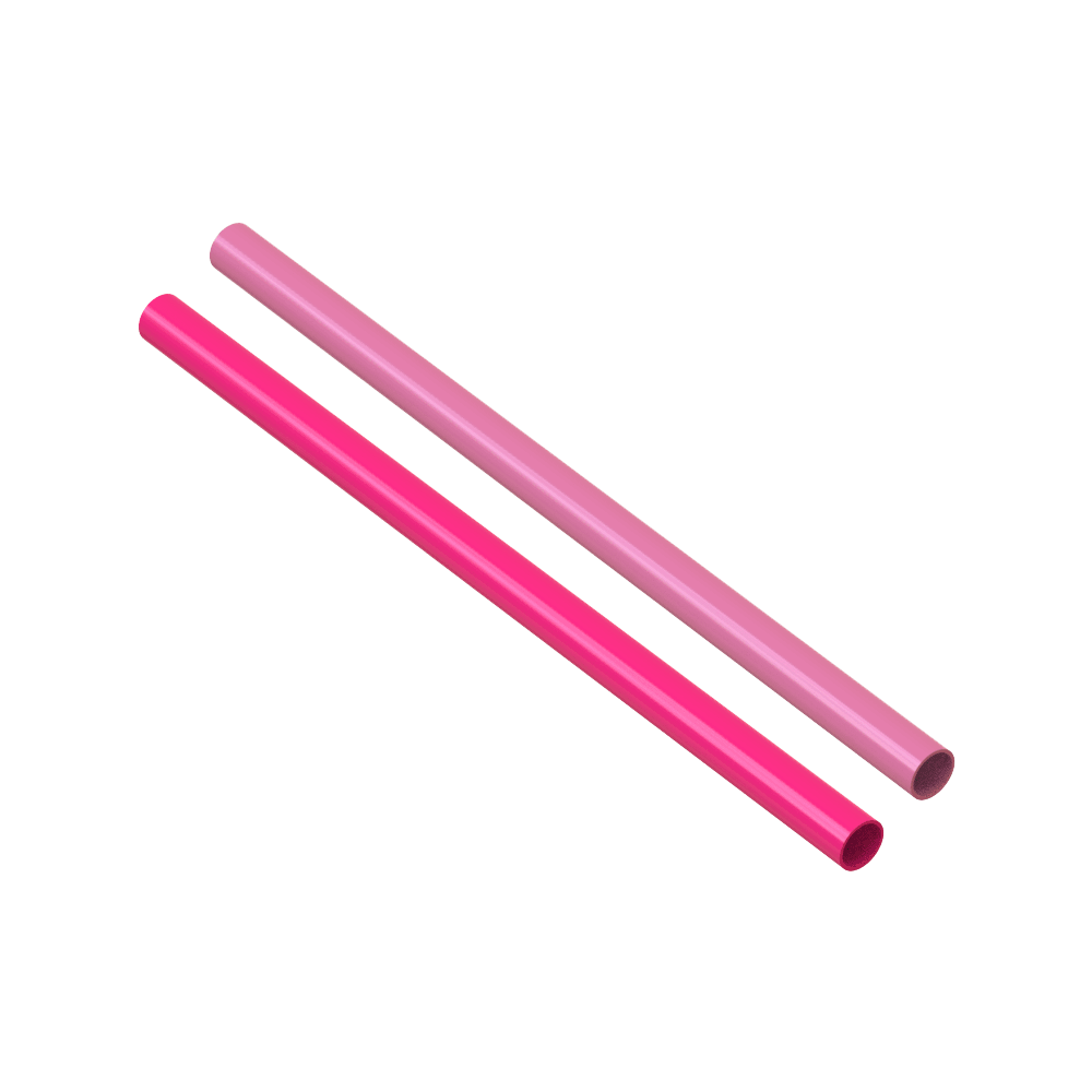 2 Pack of Silicone Straws