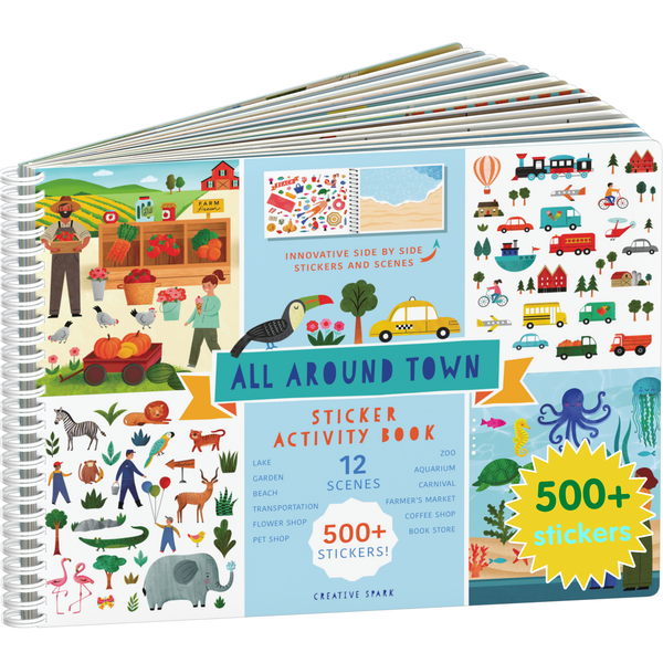 All Around Town Sticker Book