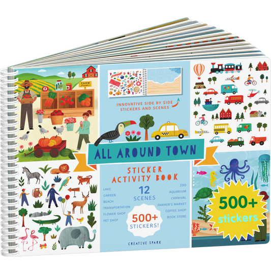All Around Town Sticker Book