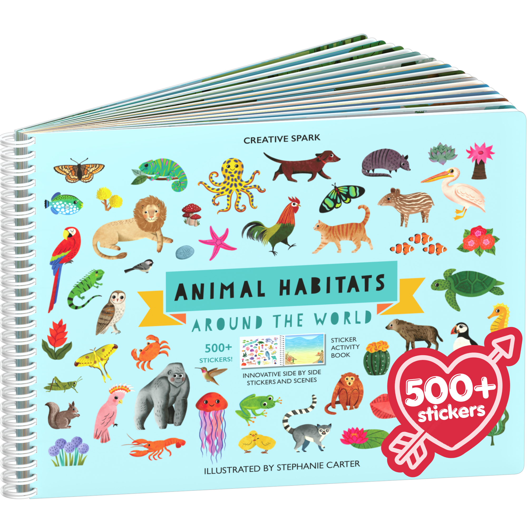 Animal Habitats Sticker Book