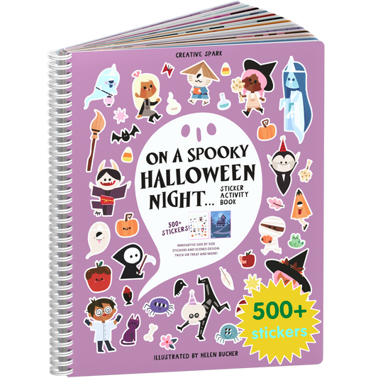 Spooky Halloween Sticker Book