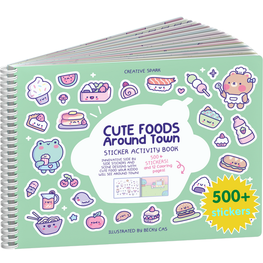 Cute Foods Vol 1 Sticker Book