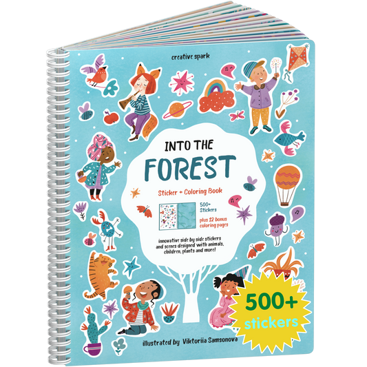 Into the Forest Sticker Book