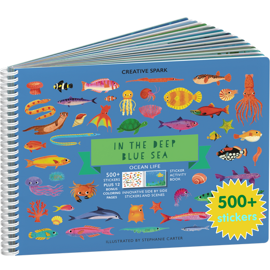 Deep Blue Sea Sticker Book