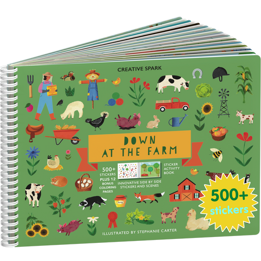 Down at the Farm Sticker Book