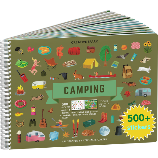 Camping Sticker Book