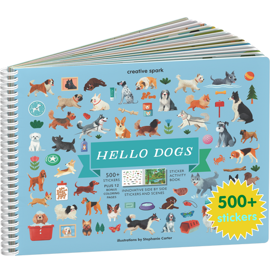 Hello Dogs Sticker Book