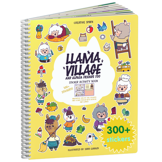 Llamas Sticker Book