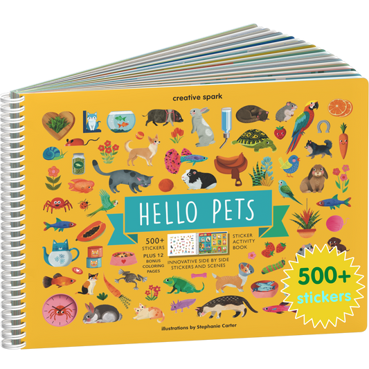 Hello Pets Sticker Book