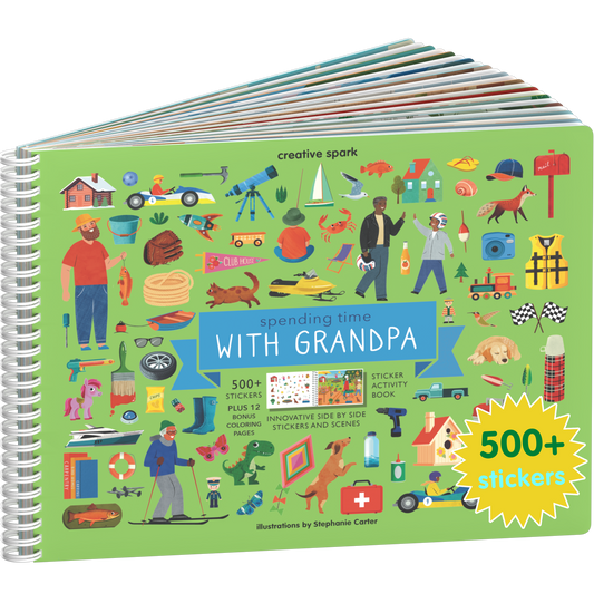Fun with Grandpa Sticker Book