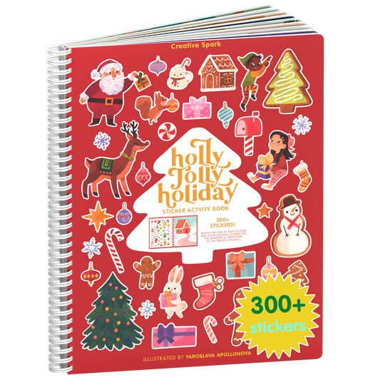 Holly Jolly Sticker Book