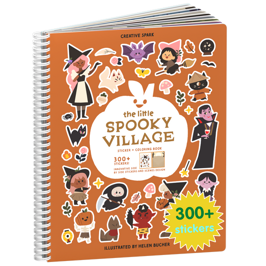 Spooky Village Sticker Book