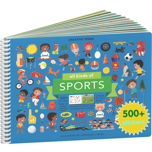 All Kinds of Sports Sticker Book