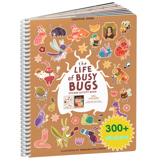 Busy Bugs Sticker Book