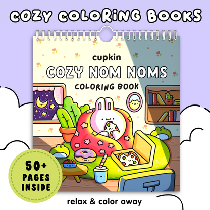 Cozy Cats Coloring Books Collection