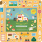 Food Trucks Sticker Book