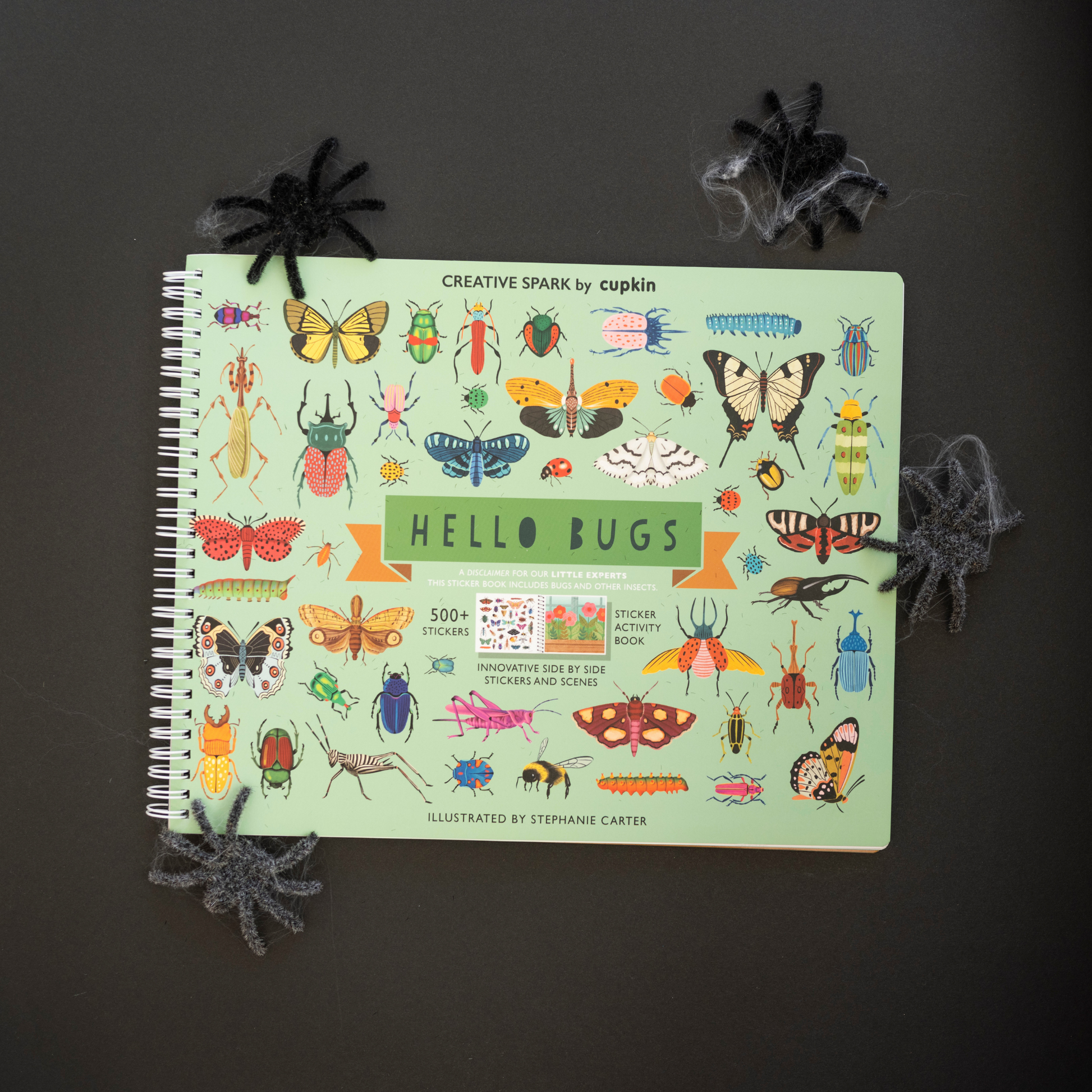 Hello Bugs Sticker Book: Over 500 Stickers and 12 Unique Scenes