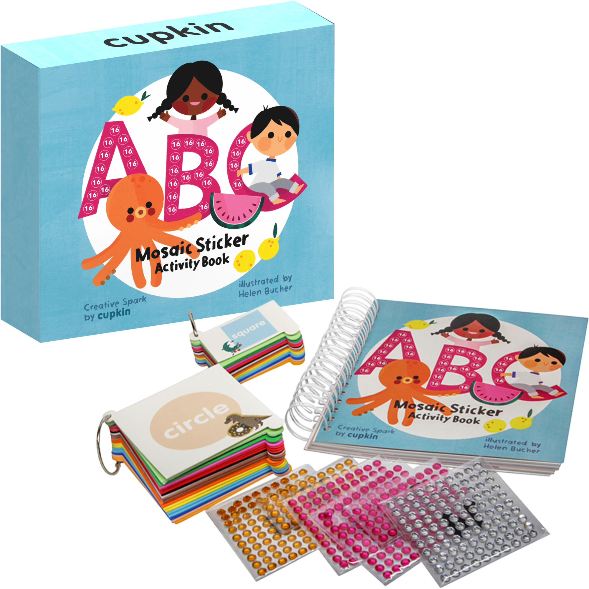 ABC Mosaic Sticker Book