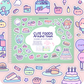 Cute Foods Vol 1 Sticker Book