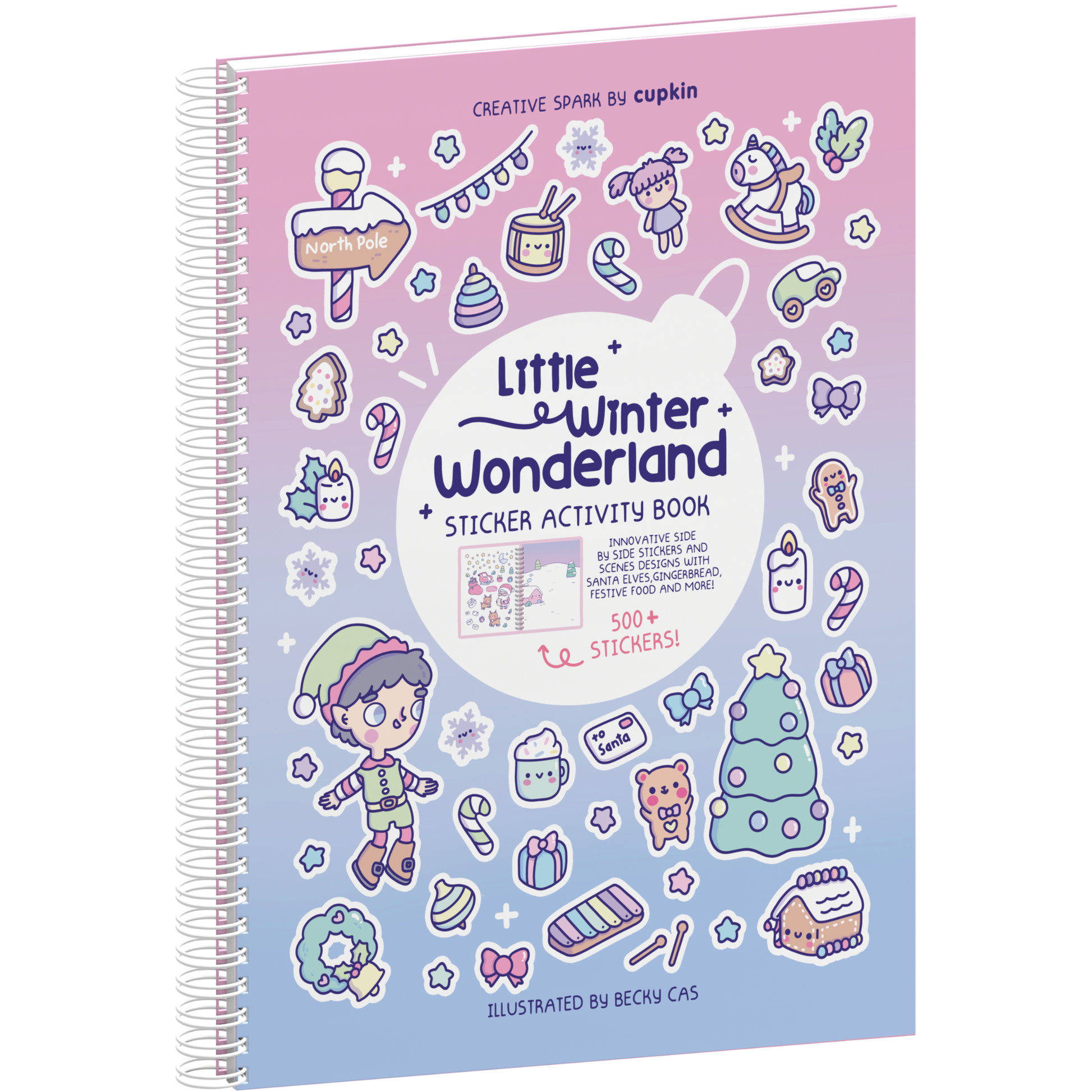 Winter Wonderland Christmas Sticker Book