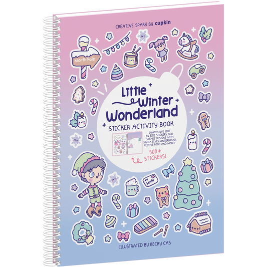 Winter Wonderland Christmas Sticker Book