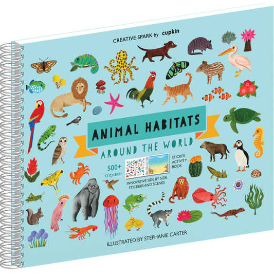 Animal Habitats Sticker Book