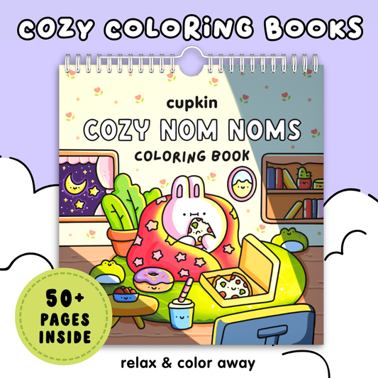 Cozy Nom Noms Coloring Book