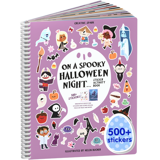 Spooky Halloween Sticker Book